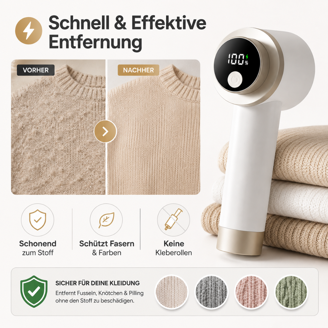 Fusselrasierer Elektrisch für Kleidung